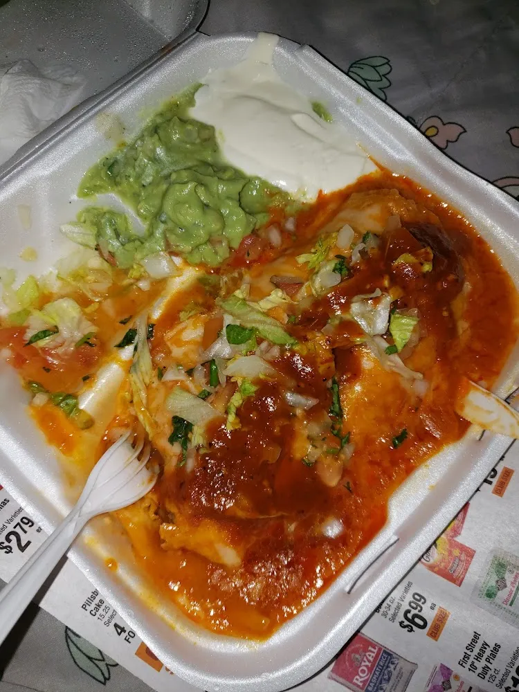 Asada Wet Burrito