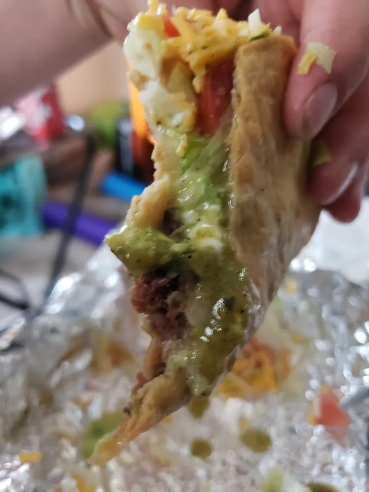 Shredded Beef Hard Shell Taco
