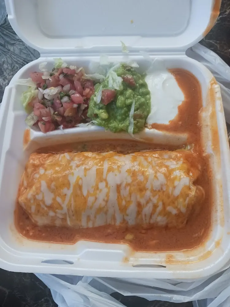 Wet Burrito Choice of Meat Carne Asada
